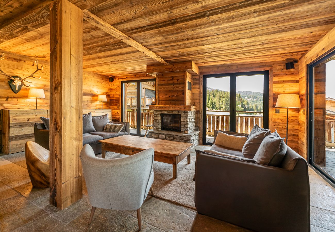 Villa in Les Gets - Superb chalet next to the ski slopes and the lake, with panoramic views