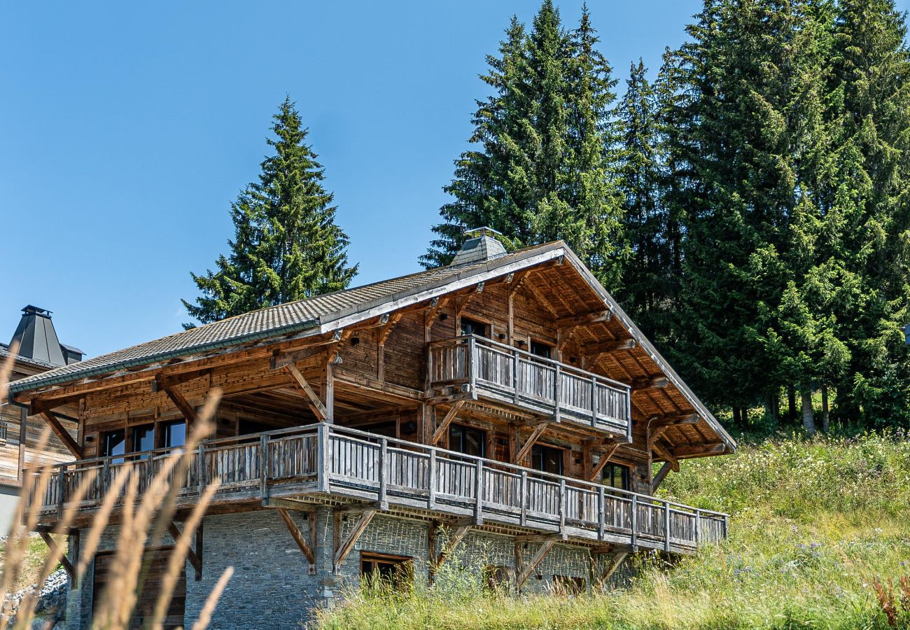 Chalet à Les Gets - Superbe chalet à côté des pistes de ski et du lac, avec vue panoramique