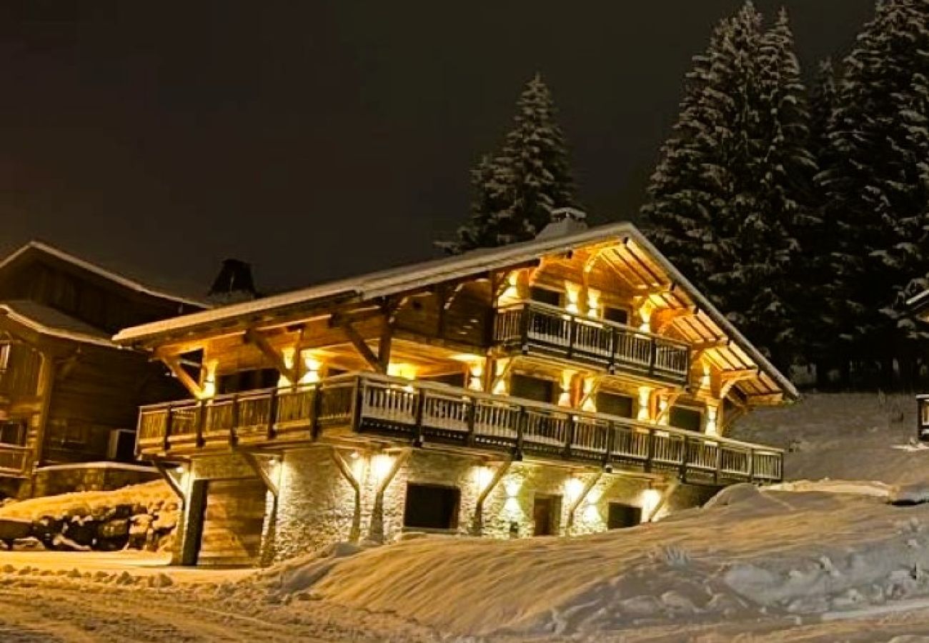 Chalet à Les Gets - Superbe chalet à côté des pistes de ski et du lac, avec vue panoramique