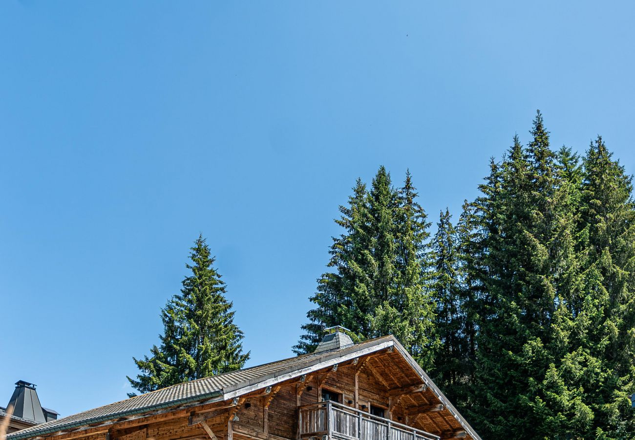 Villa in Les Gets - Schitterend chalet naast de skipistes en het meer, met panoramisch uitzicht